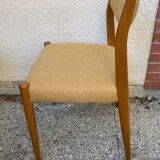 Set of 6 vintage Scandinavian chairs