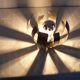 Steel Oxar - 70s flower lamp