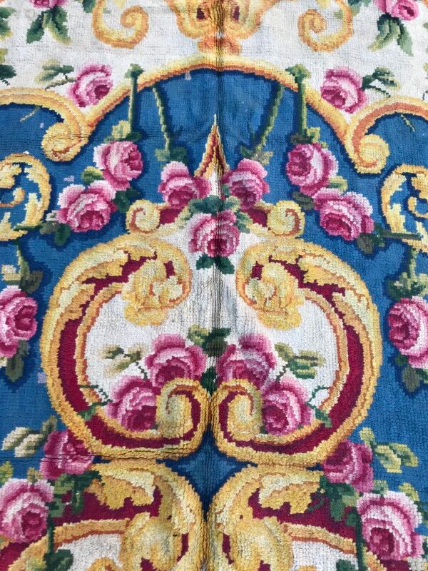 Old carpet soap spain handmade 275 x 555 cm