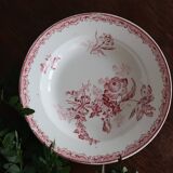 4 assiettes creuses Sarreguemines Fontanges