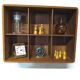 Teak wall locker