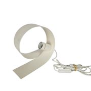 Massive - Fabriqué en Belgique - Lampe Looping - Lampe de table - Laquée bl