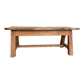 Old wooden coffee table