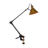 Articulated desk lamp vintage clamp vice