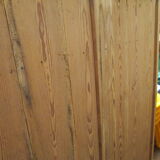 19th century Danish pine wardrobe