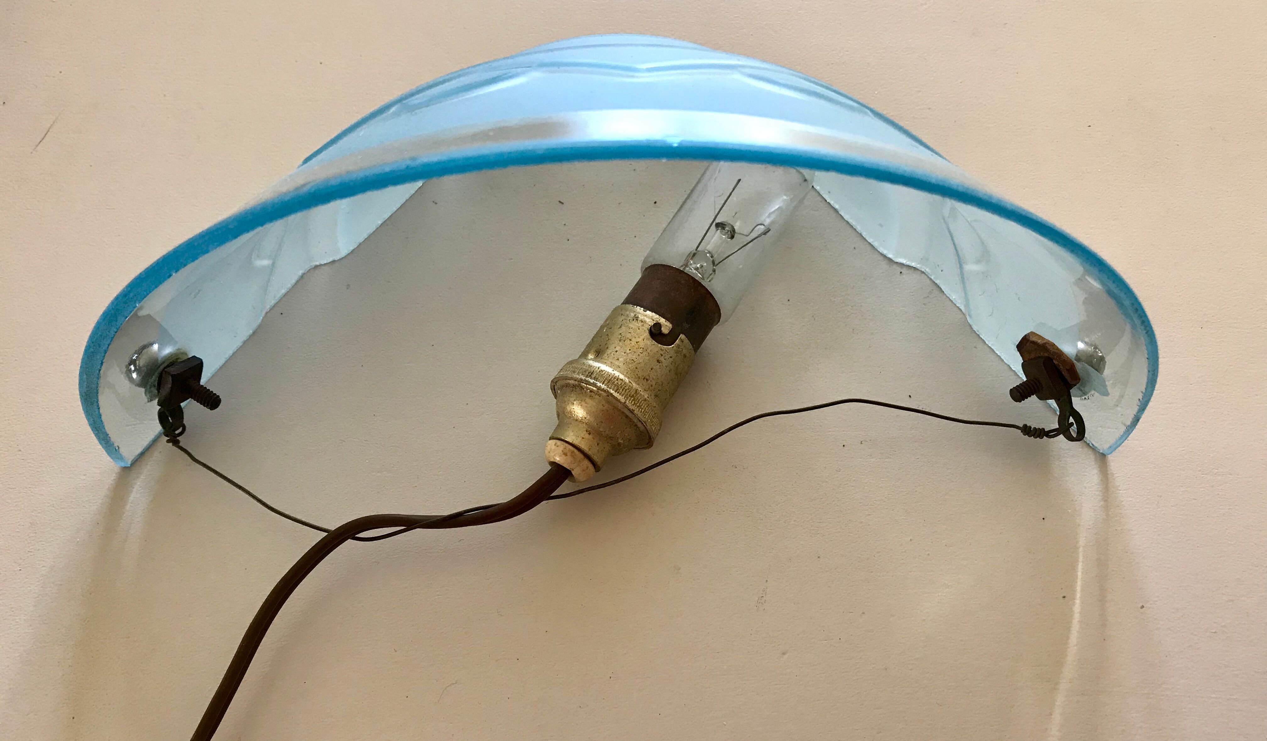 Pair of art deco appliques