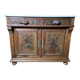 Meuble de toilette en noyer sculpté