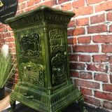 Cast iron wood stove