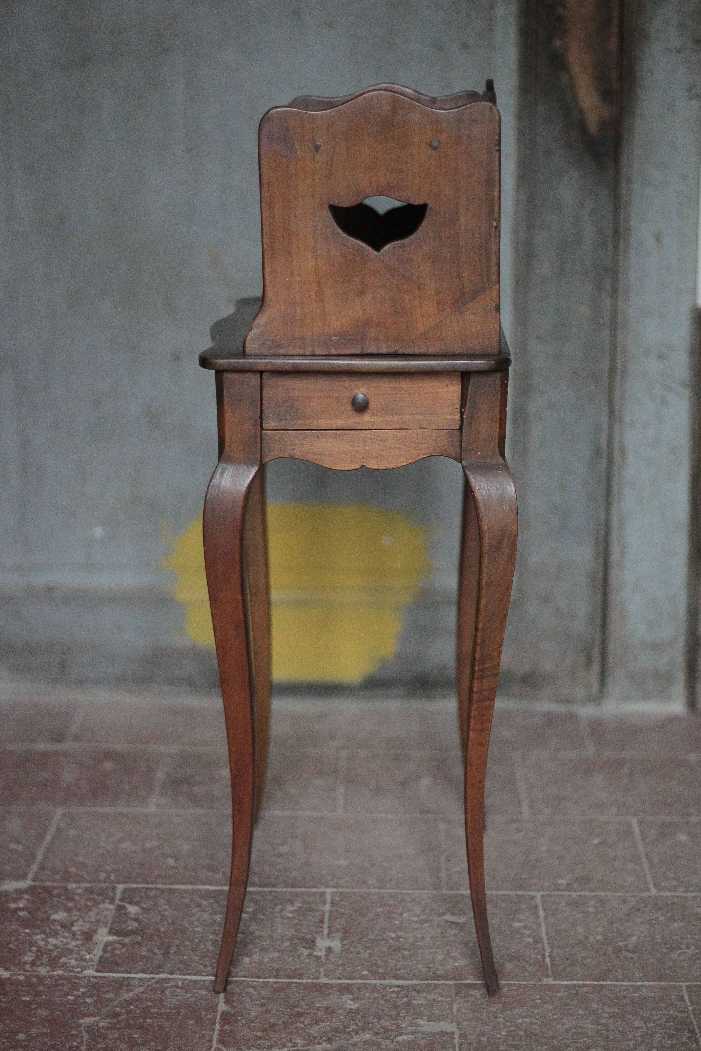 Bedside table, nightstand wood, accent furniture, antique furniture.