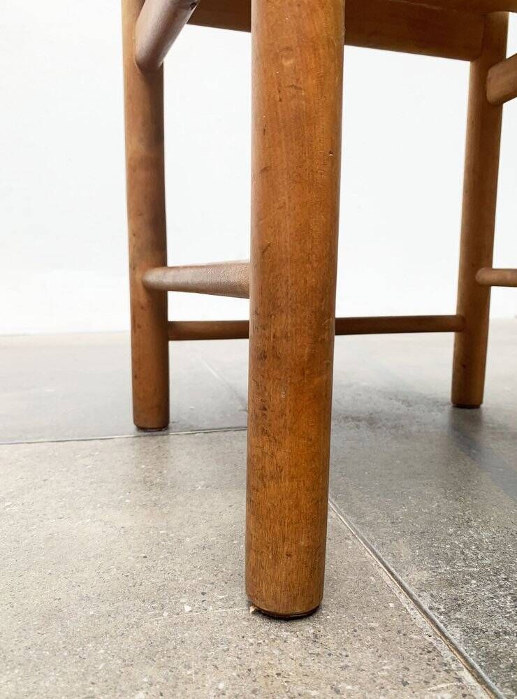 Mid-century wooden chair set of 2, 1960s