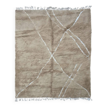 Tapis Beige Contemporain - 297 x 253 cm