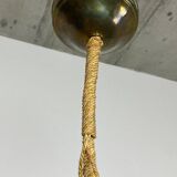 Hand-painted glass lamp Art Nouveau