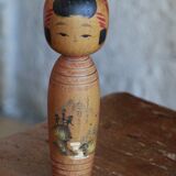 Old wooden kokeshi