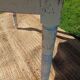 Antique round walnut table – sanded solid wood top