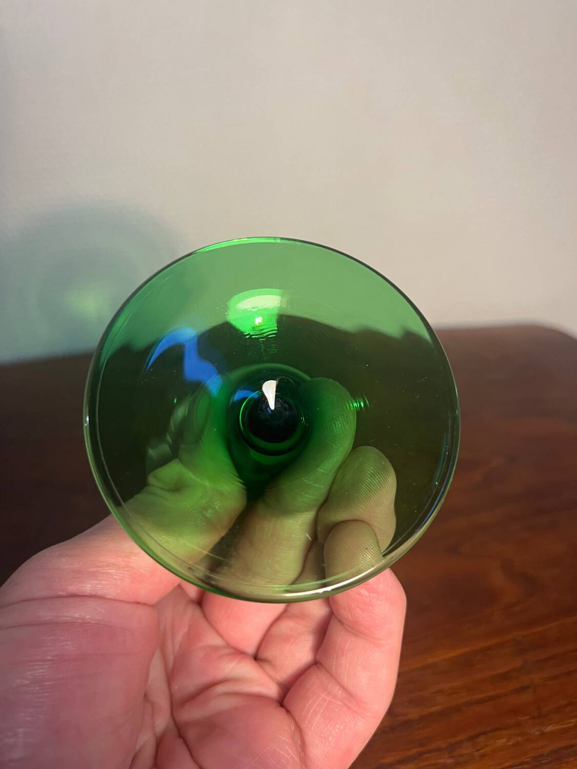 Low Rhine wine glass stemmed glass DLG baccarat