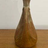 Ancien pichet carafe denbac grès flammé marron vintage