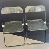 Paire de chaises pliantes Giancarlo Piretti