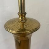 40cm vintage brass column lamp
