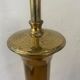 Lampe colonne en laiton 40cm vintage
