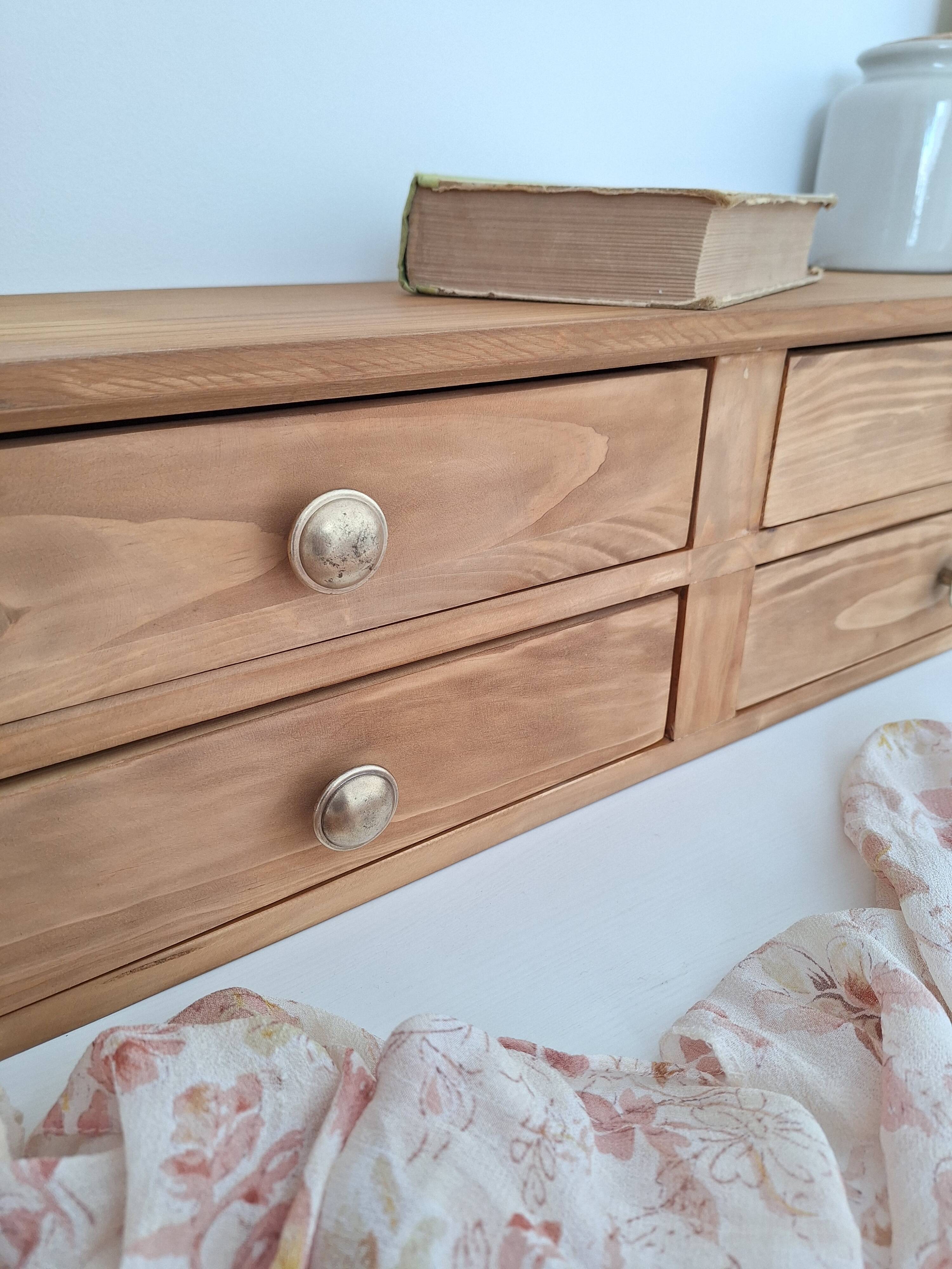 Vintage wooden shelf