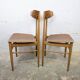 Paire de chaises vintage des années 60