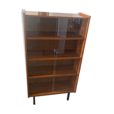 Vintage glass library from the 1960s.