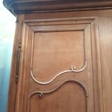 Louis XV wardrobe in light oak