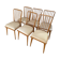 Set of 6 Charles Ramos dining chairs