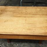 Solid oak bedroom table