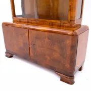 Polish Art Deco display cabinet, circa 1930.