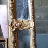 Miroir parclose style Napoléon lll doré