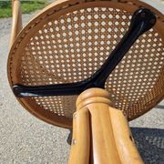 Thonet 5501 curved wood armchair
