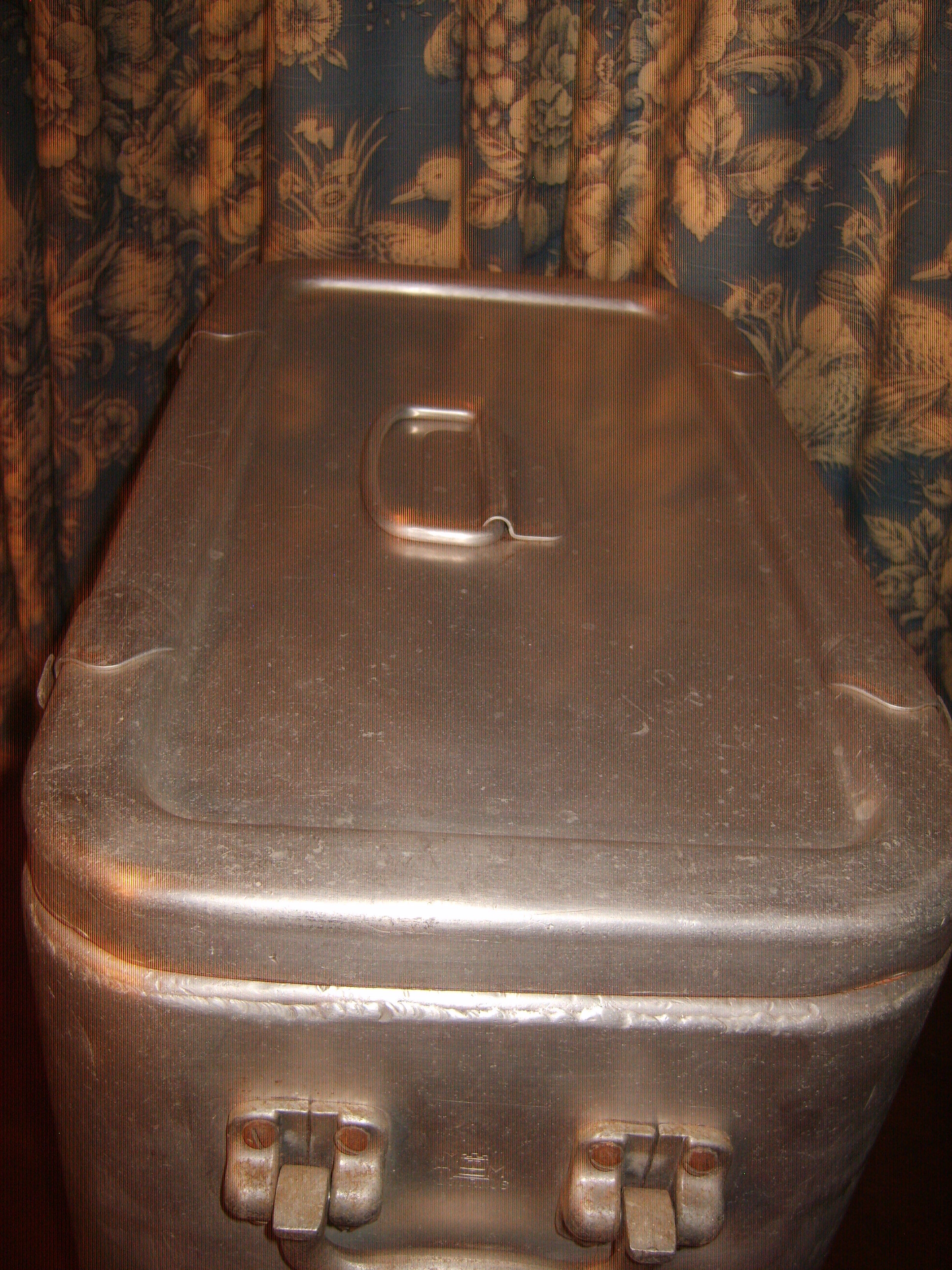 Old stainless steel tournus box