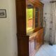 Beech wood buffet library