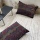 Paire de coussins XXL Kilim vintage