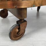 Rolling service art deco bar