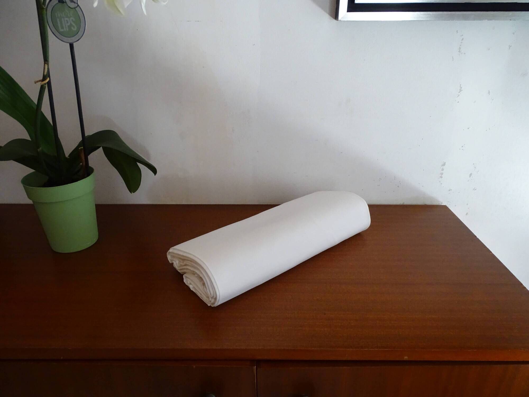 Flat sheet Made in France - Cotton - linen - mestizo - 310 cm x 220 cm