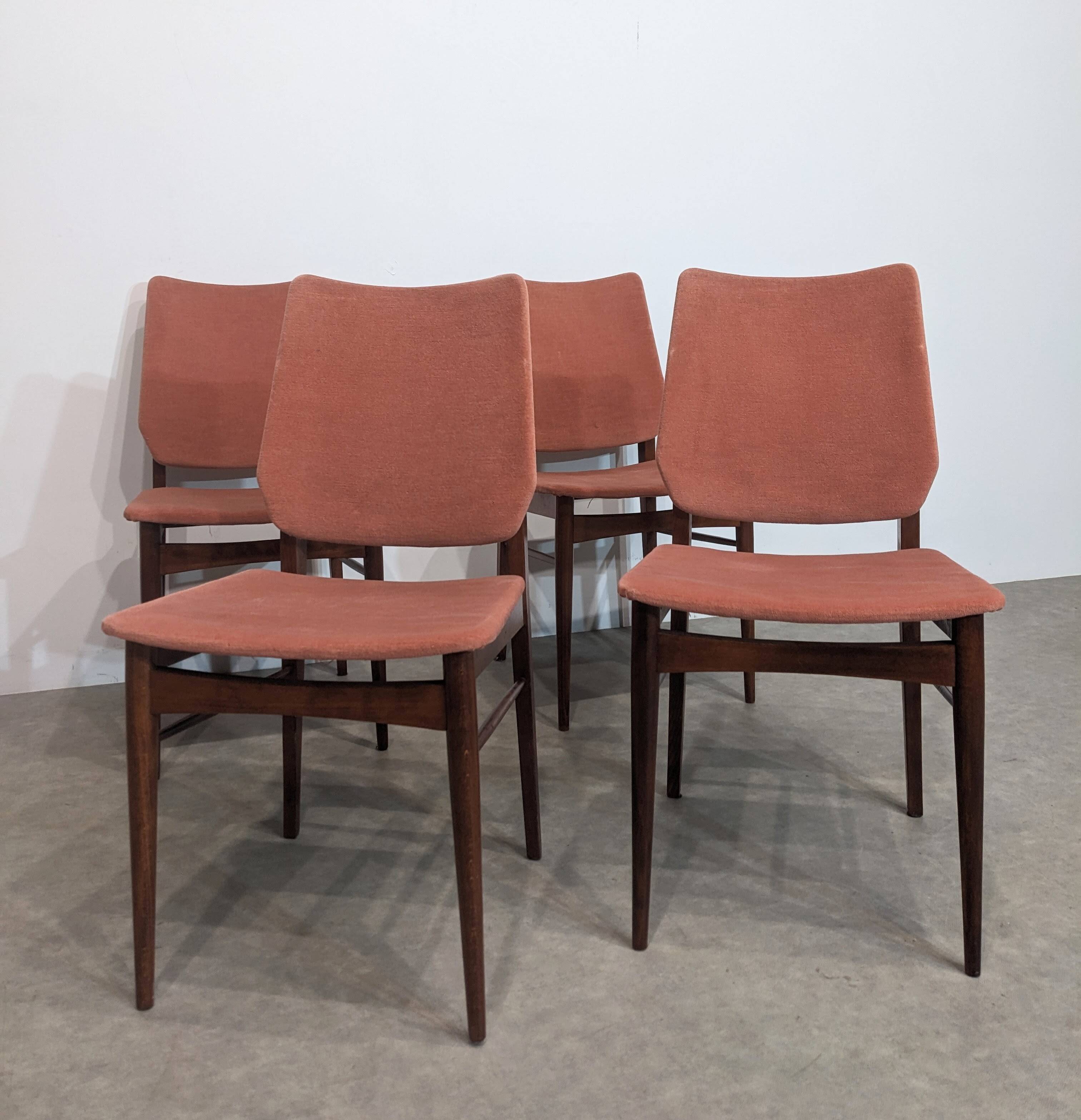 Four vintage chairs from the 1960s
