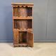 Rustic folk art 'travail populaire' cabinet, France, 19th century