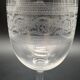 Baccarat crystal glassware and decanter set, Athenian engraving