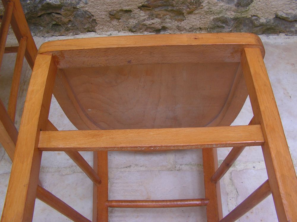 Pair of bistro chairs