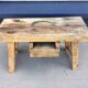 Low workbench with drawers