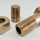Box case solid brass shape nut bolt design 70s