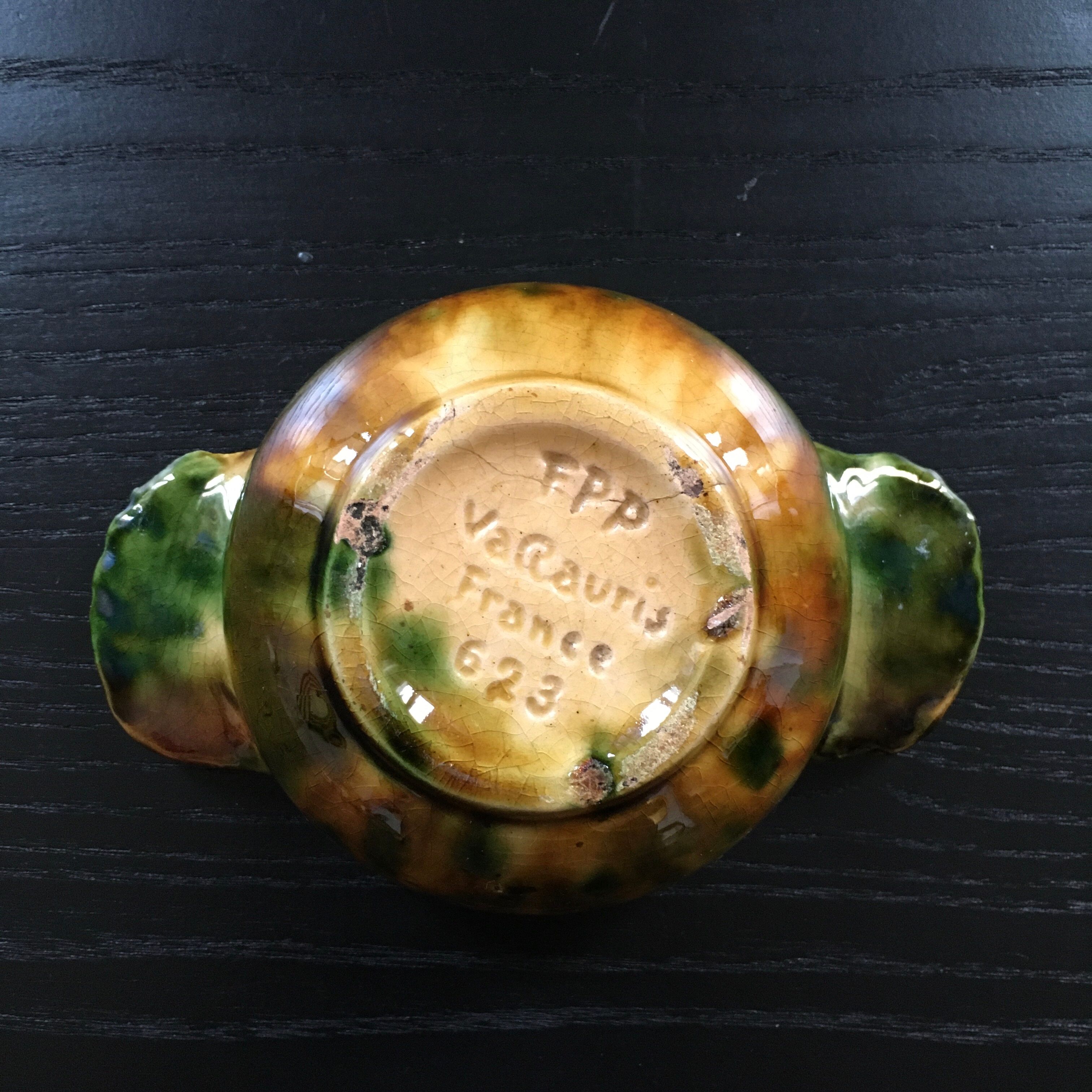 Yellow Valauris Ear Bowl