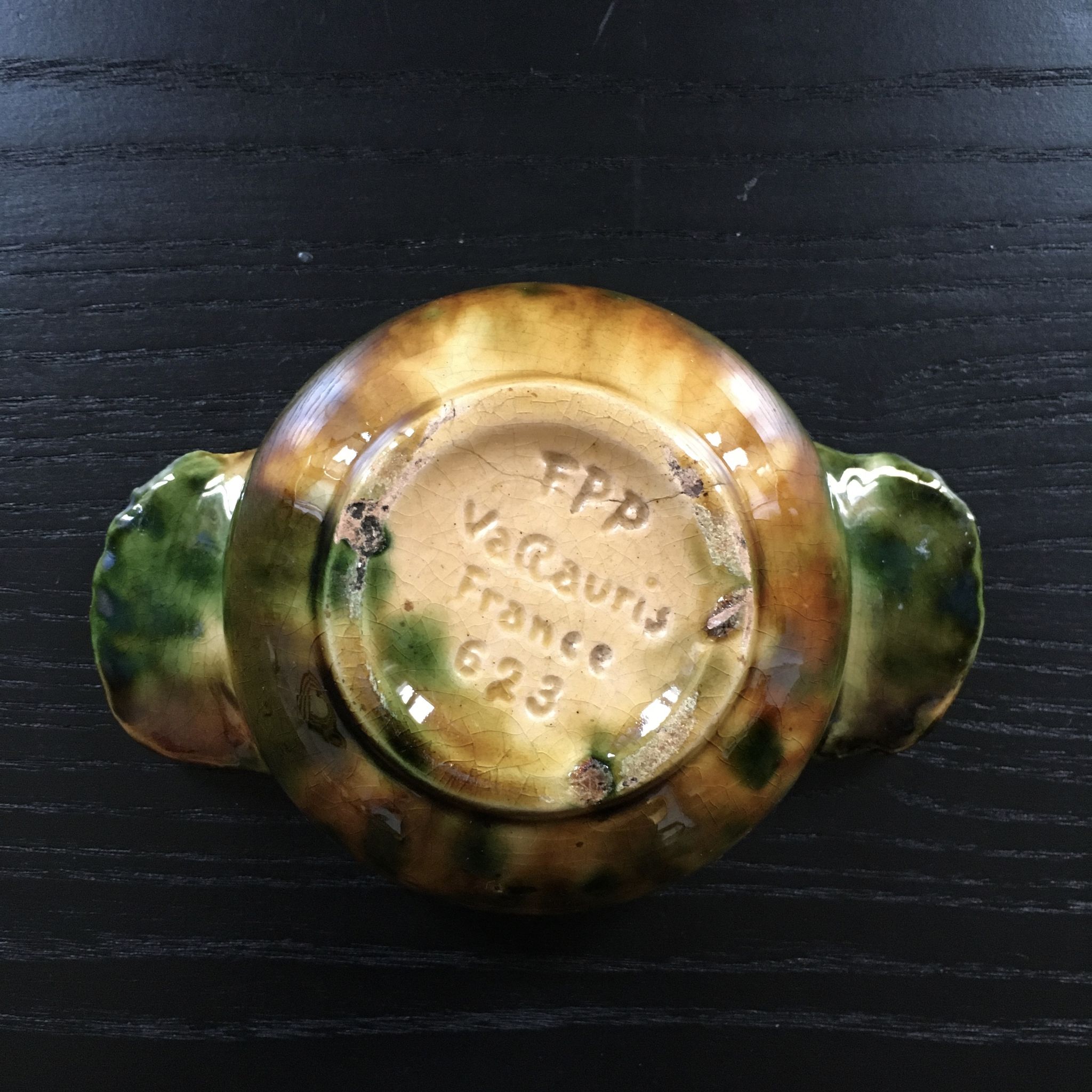 Yellow Valauris Ear Bowl
