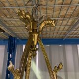 Napoleon III chandelier in gilded bronze