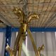 Napoleon III chandelier in gilded bronze