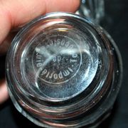 Set of 6 ART DECO glasses cut glass alcohol tumbler Czechoslovakia