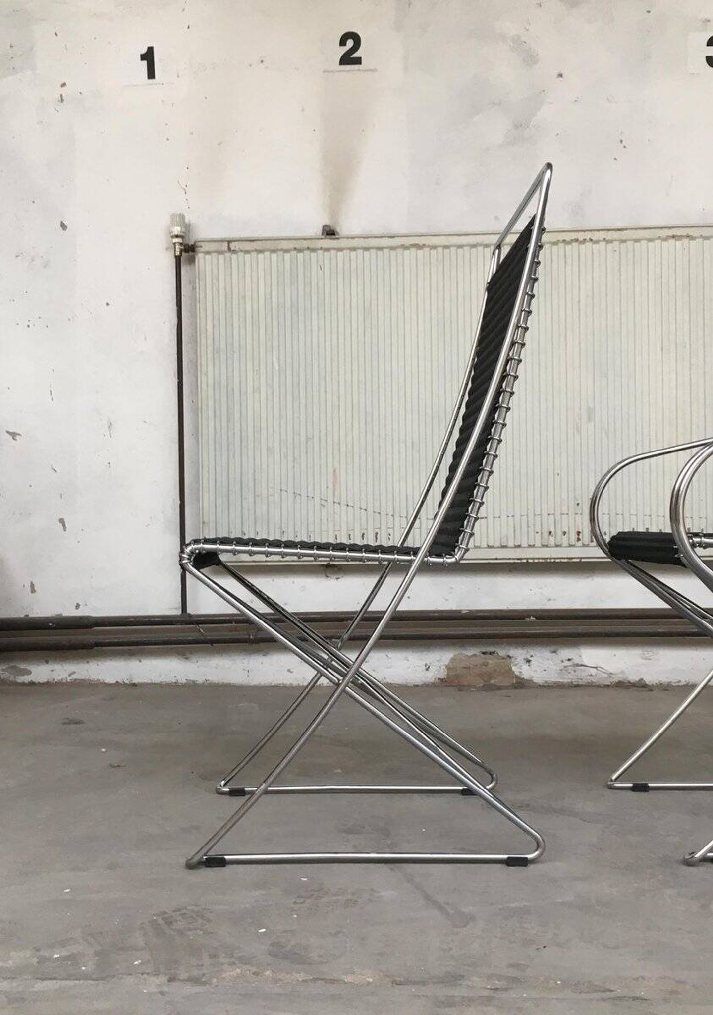 German cantilever chair by Till Behrens for Schlubach, 1980s