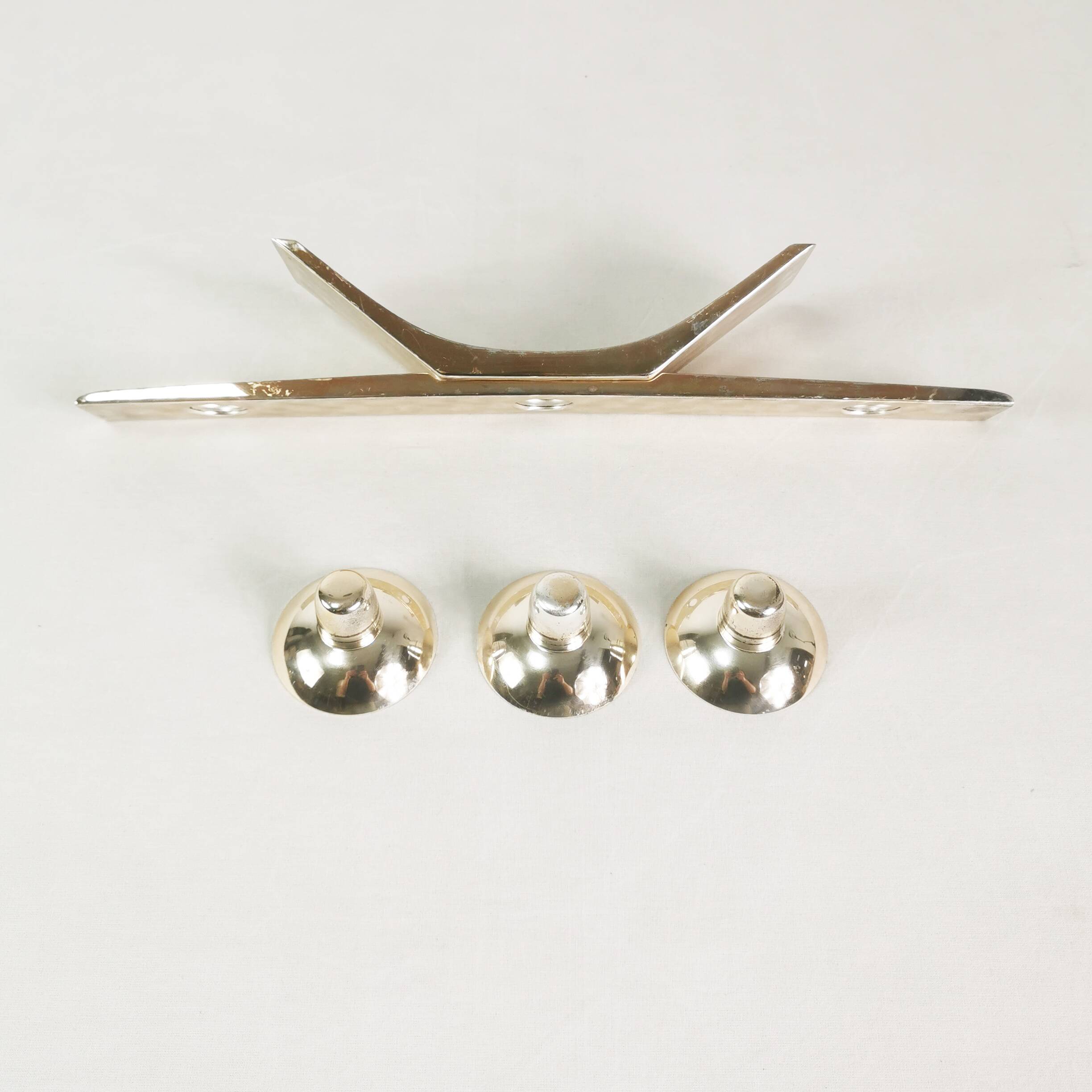 Modernistyczny świecznik WMF, proj. Kurt Radke, late 60.